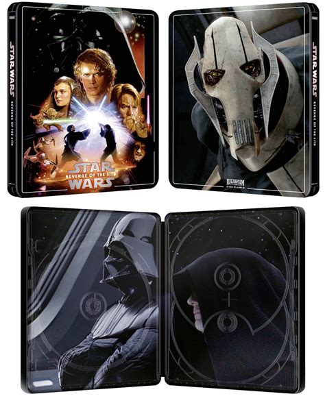 Full Artwork Reveal Star Wars Episode Iii Revenge Of The Sith Zavvi Exclusive 4k Ultra Hd