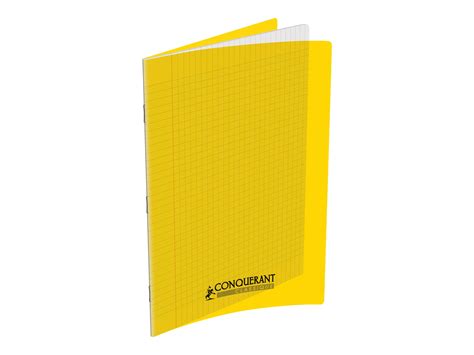 Conquerant Classique Cahier Polypro A Pages Grands Carreaux