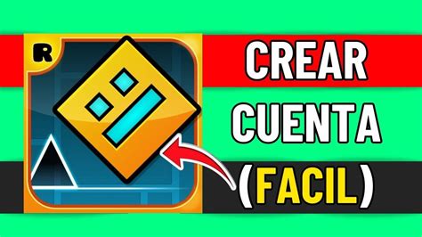 Como Crear Una Cuenta En Geometry Dash 2 2 Facil Y Rapido YouTube