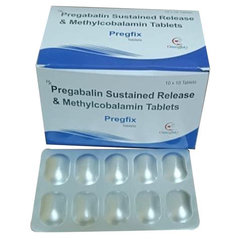 Pregfix Pregabalin Methylcobalamin Tablets X At Rs Box In