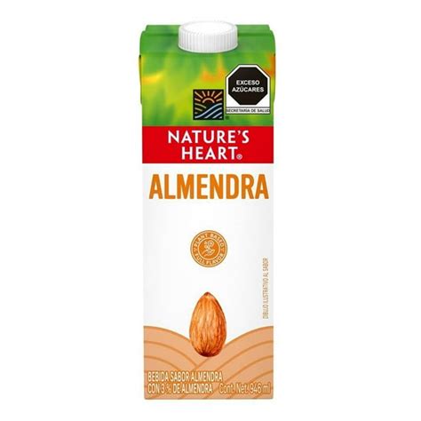 Bebida Vegetal Natures Heart Sabor Almendra 946 Ml Walmart