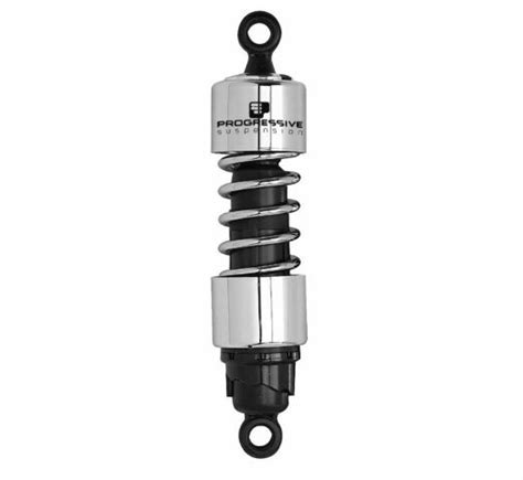 Progressive 12 Chrome 412 Series Heavy Duty Shocks 412 4403C Dark