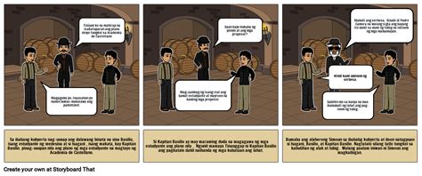 El Filibusterismo Kabanata 2 Storyboard By Cef9baa9