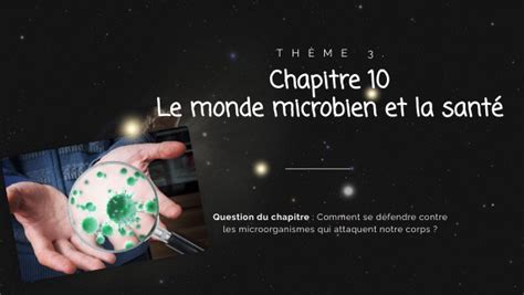 E Chapitre Le Monde Microbien Et La Sant