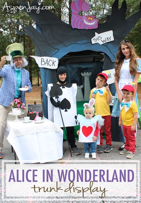 Alice in Wonderland Trunk or Treat Ideas You’ll Love - Aspen Jay