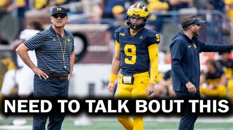 We Need To Talk About Michigan Football Win Big Sports