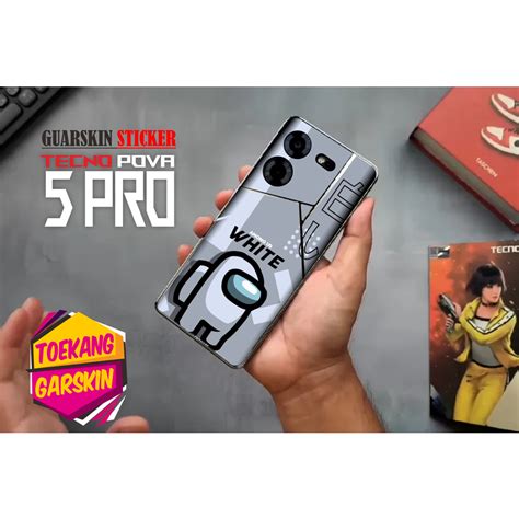 Jual Cod Garskin Skin Protector Tecno Pova Pro G Back Only Bisa