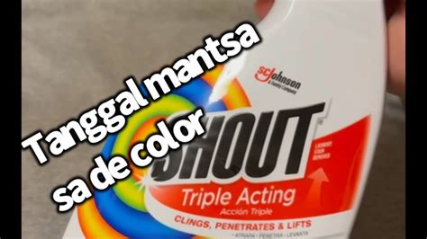 Hindi Mamumuti Ang Iyong De Color Na Damit Pantanggal Mantsa Sa De