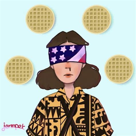 Stranger Things Eleven With Eggo Waffles By Jermpet Jermpet Millie