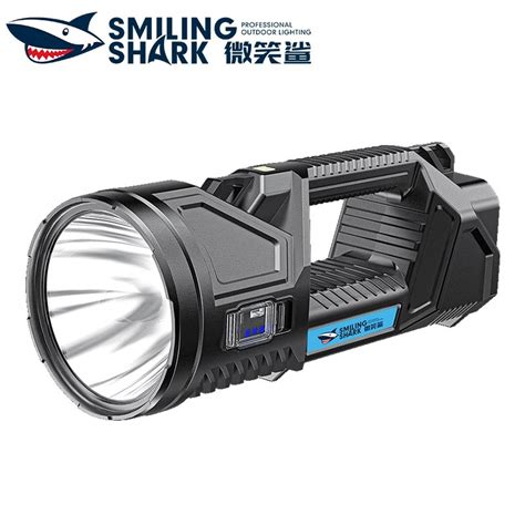 SmilingShark ST5123 Powerful Led Torch Light Super Bright 10000lm Solar