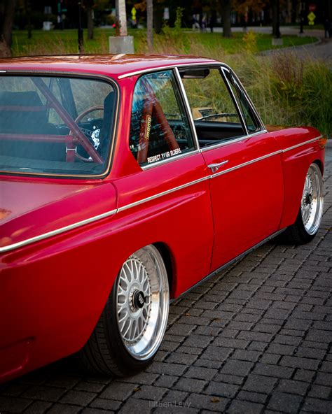 Wide Fenders On Red Bmw Benlevy