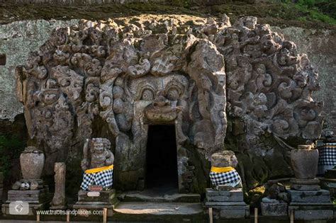 Balis Sch Nste Tempel Balis Elefantenh Hle Pura Goa Gajah