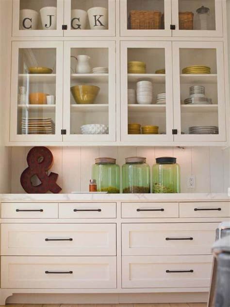 Gorgeous Kitchen Cabinets For An Elegant Interior Decor Part Glass