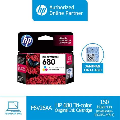 Jual Paket Tinta Hp 680 Color Black Ink Cartridge Di Seller Funan Van