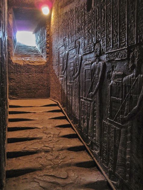 The Western Staircase Leading To The Roof Of The Temple Of The Goddess