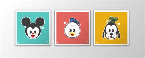 Classic Disney Characters | Behance