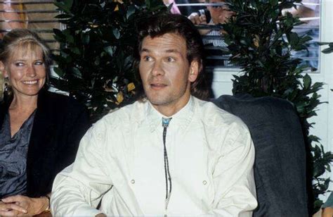 Patrick Swayze Mit Seiner Ehefrau Lisa Niemi 09 87 Ru Patrick Swayze