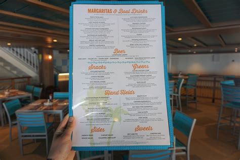 Norwegian Bliss Restaurant Menus And Guide