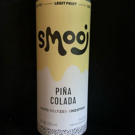 Smooj Pi A Colada Hard Seltzer Smoothie Review Abillion