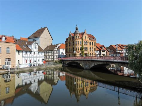 Wasserspiegelung An Der Werra Eschwege Carola Ballat Flickr