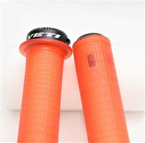 Ergon Gd Evo Factory Grips Frozen Orange Lock On Yeti Team Ebay