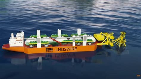 VIDEO SBM Offshore S Lng2wire Floater Concept