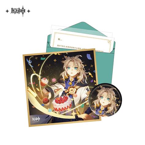 Genshin Impact Official Merchandise Character Birthday T Box Vol