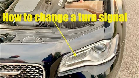 How To Change Front Turn Signal Chrysler C S Srt