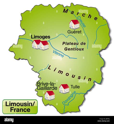 Landkarte Map Frankreich France Hi Res Stock Photography And Images Alamy