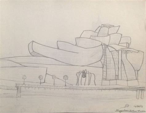 Guggenheim Bilbao Own Drawing