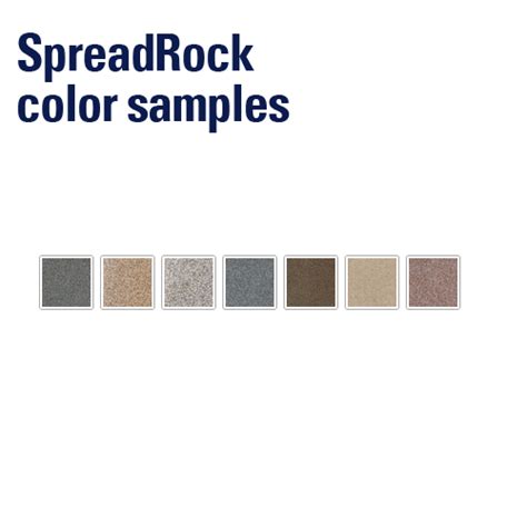 spreadrock color samples daich coatings