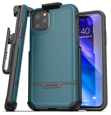 Encased Apple iPhone 11 Pro Max Belt Clip Holster Case (2019 Rebel ...