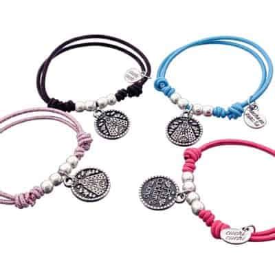 Pulsera Virgencita Plis Elastica Regalos Infantiles Originales Cuchicuchi