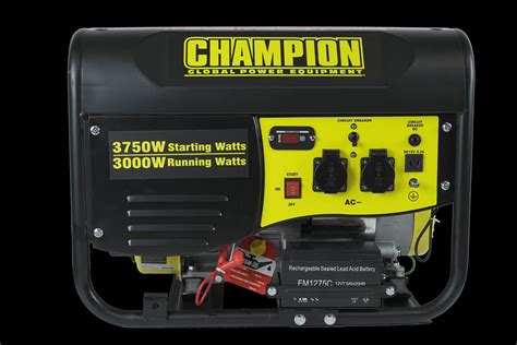 Stromerzeuger Champion 3500w Petrol Generator Mein Stromerzeuger