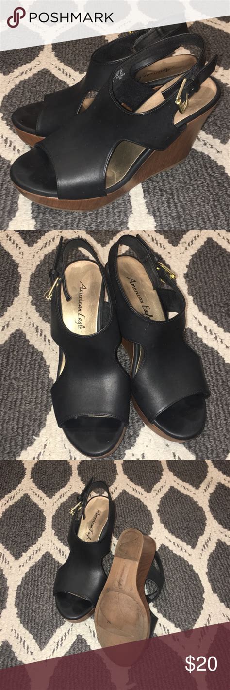 American Eagle Black Wedges Black Wedges Payless Shoes American Eagle