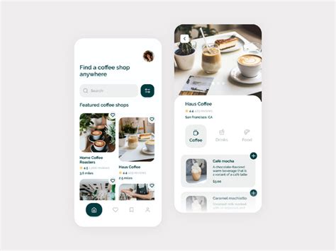 Coffee Shop App Figma