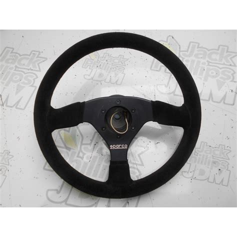 Sparco Steering Wheel Flat 330mm With Boss Kit