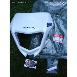 Honda Xrm Fi And Trinity Cowling Genuine White Shopee Philippines