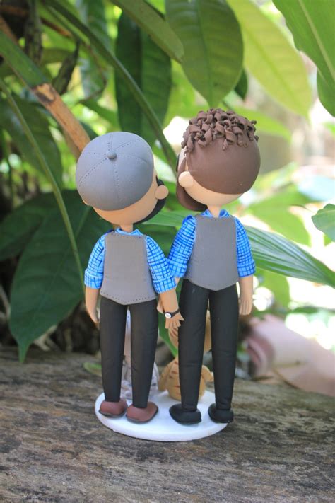 Gay Wedding Cake Topper Same Sex Wedding Topper Pride Etsy