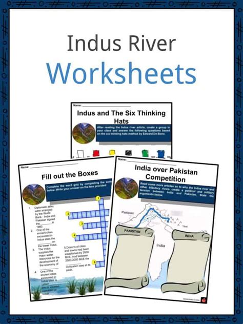 Indus River Valley Civilization Worksheets