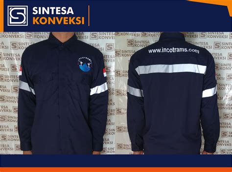 Baju Tambang Safety Desain Custom Profesional Terpercaya