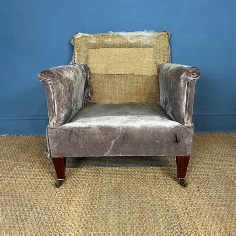 An Edwardian Mahogany Howard Style Armchair Circa 1910