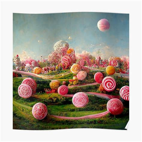 "Candy Land" Poster for Sale by Ethereal-Realms | Redbubble