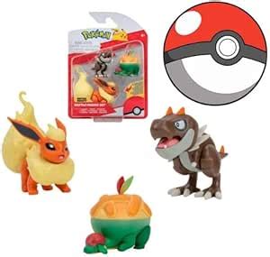 Amazon Pokemon Clip N Go Battle Feature Figure Multi Pack Action