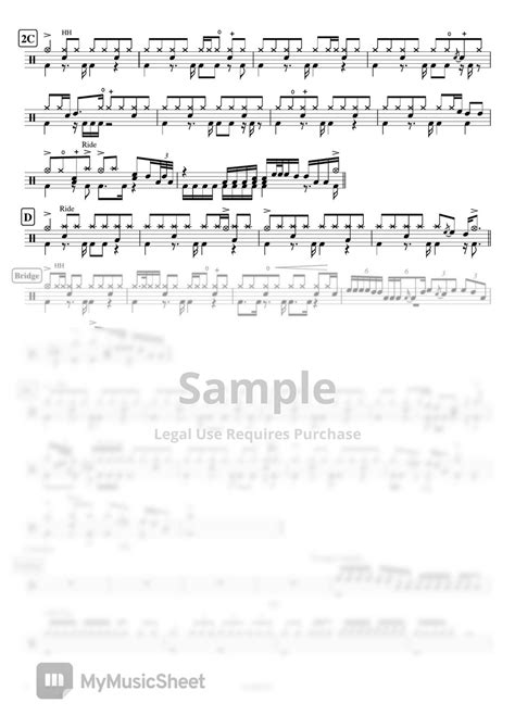 Toshiki Kadomatsu 角松敏生 RAMP IN 악보 by Cookai s J pop Drum sheet music