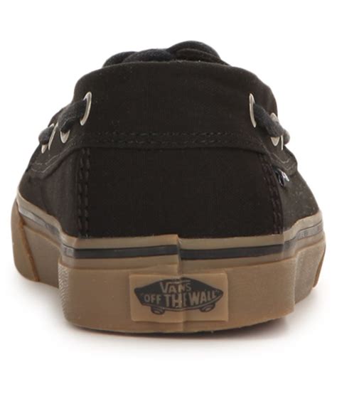 Vans Boat Black Casual Shoes - Buy Vans Boat Black Casual Shoes Online ...