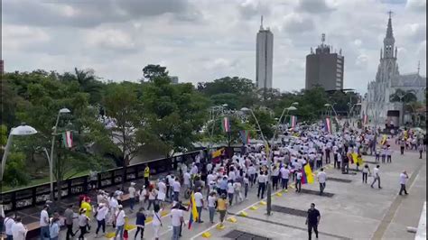 Las Im Genes Que Deja La Marcha Del Silencio En Cali Colombia Contra