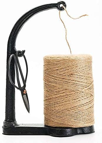 Amazon SOFFEE DESIGN Vintage Jute Twine Spool And Scissors Holder