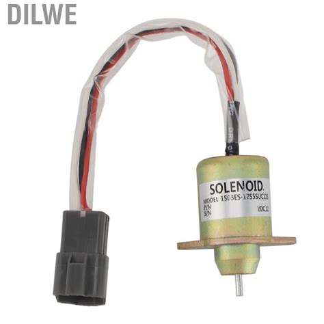 Dilwe 1503ES 12S5SUC12S 12V Fuel Shutdown Shut Off Solenoid For