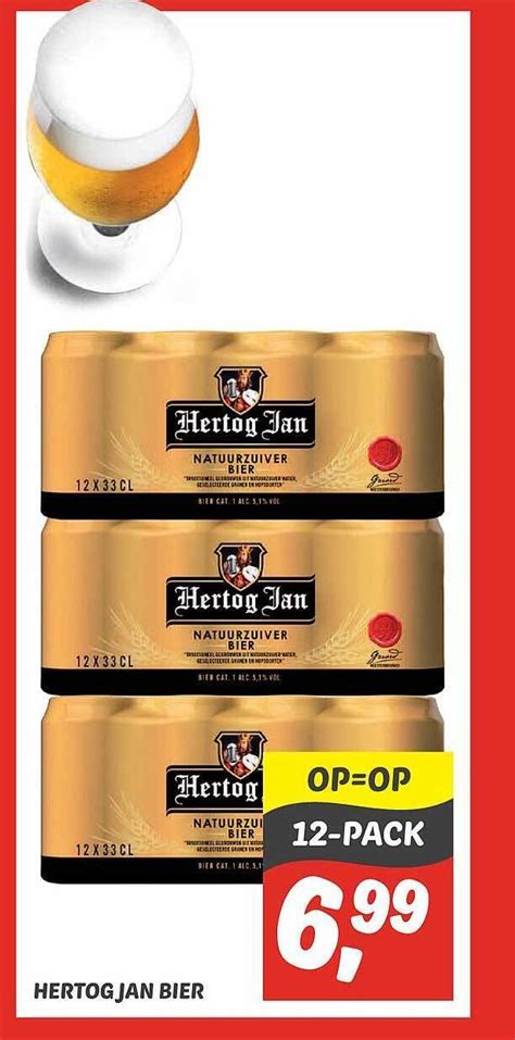 Hertog Jan Bier Aanbieding Bij Dekamarkt